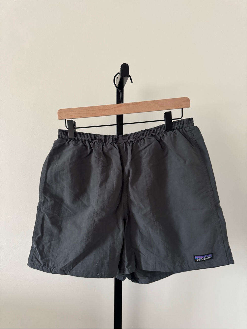 Patagonia Men's Charcoal Swim/Athletic Shorts